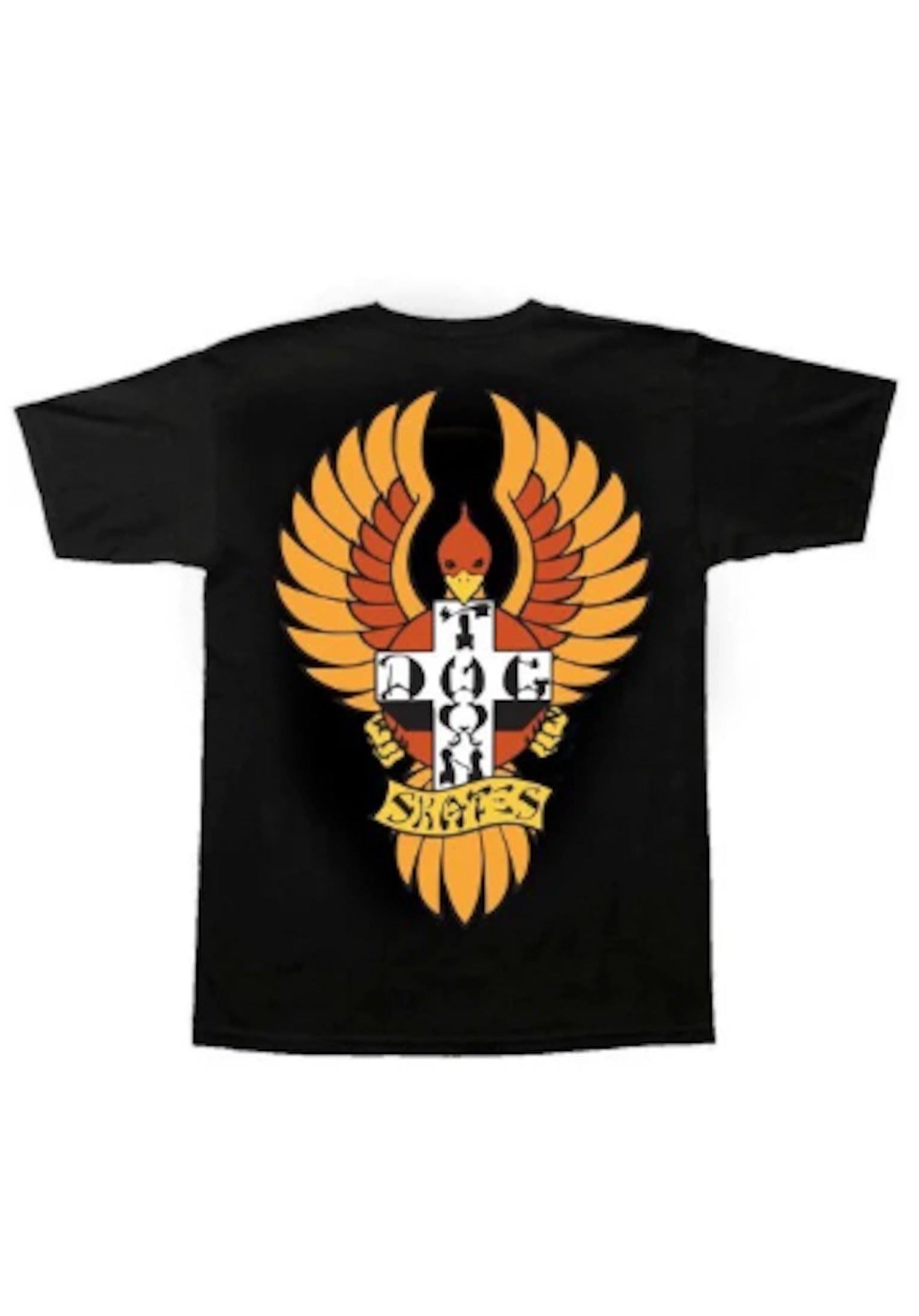 Big Foot 70s Orange Wings black Vorderansicht