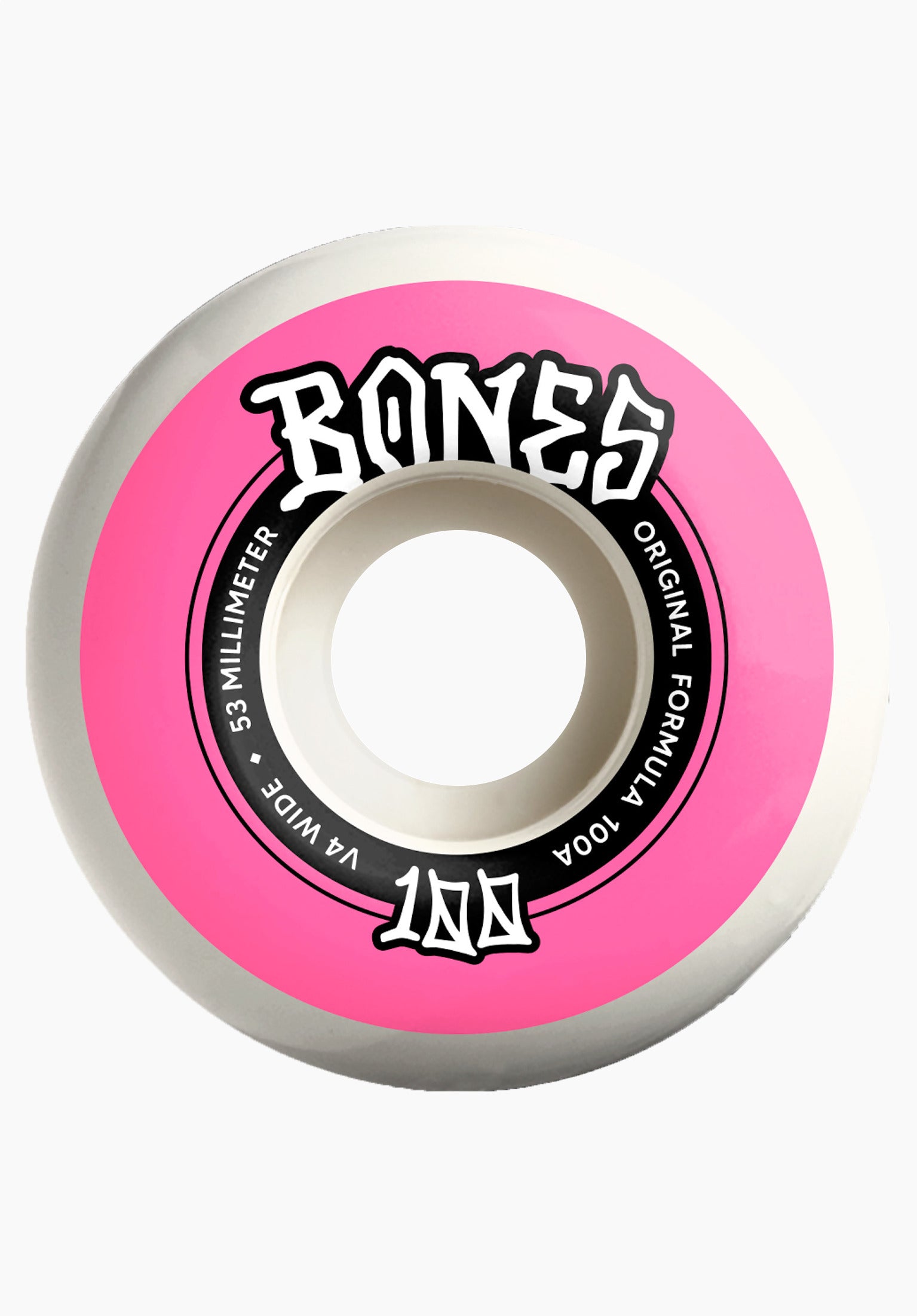 100's Originals V4 Wide white-pink Vorderansicht