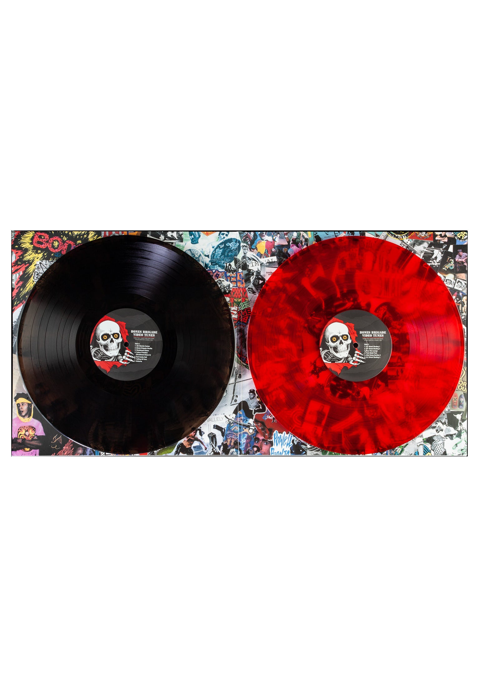 Vinyl LP Bones Brigade Video Tunes Closeup2