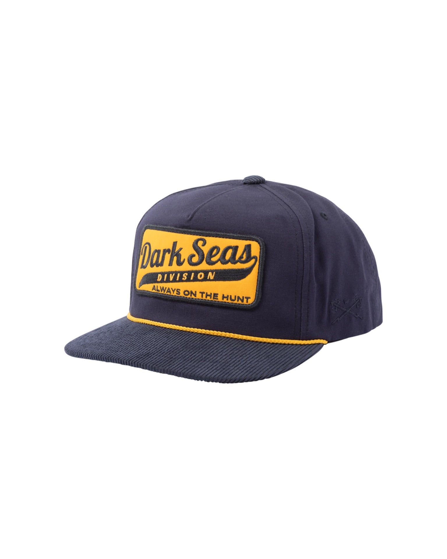 Franklin Unstructured 5-Panel Snapback navy Vorderansicht