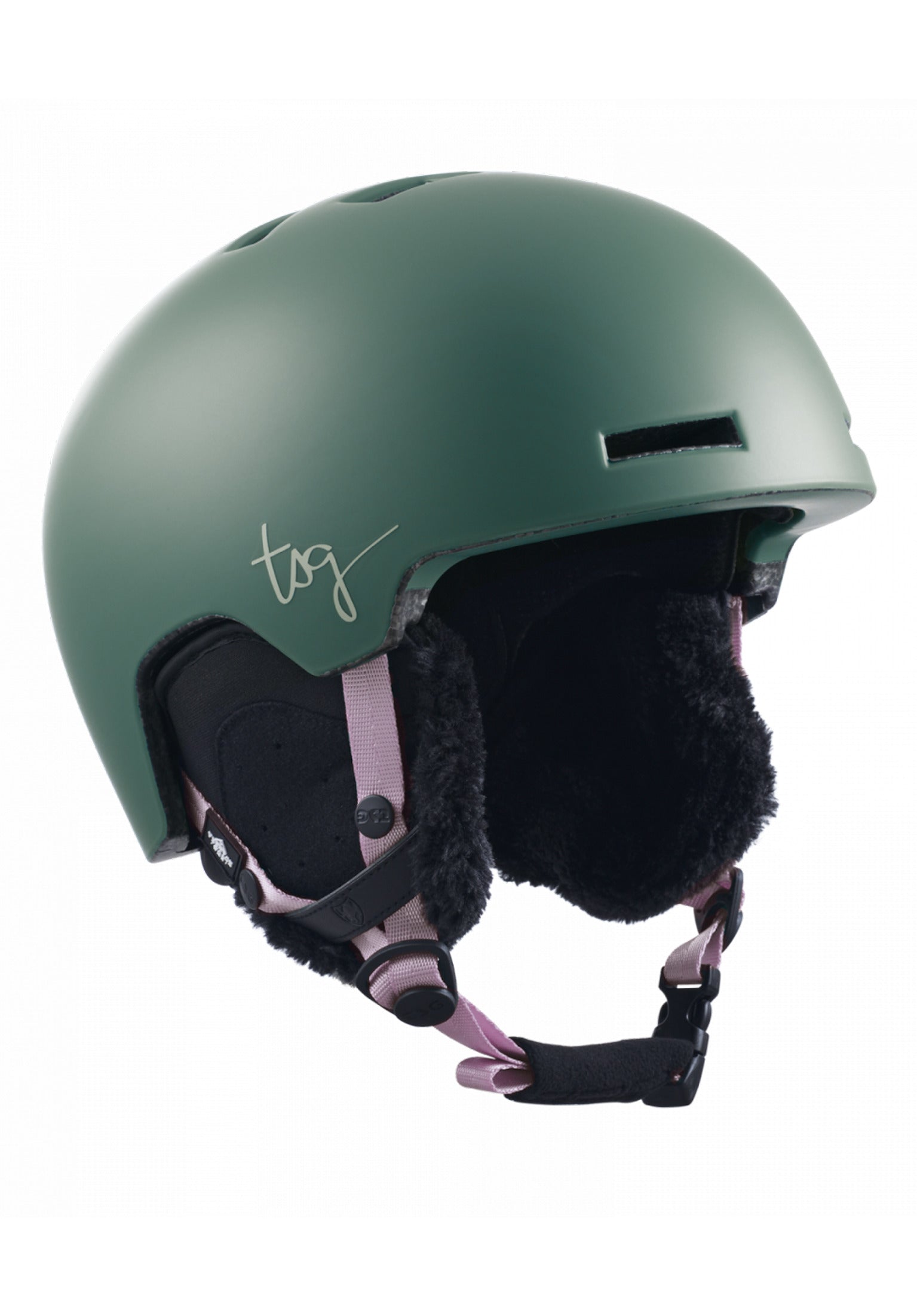 Vertice Woman Solid Color satin foliage green Vorderansicht