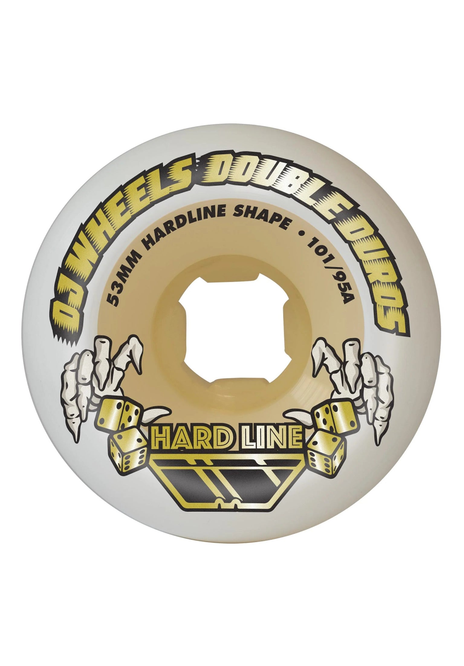 Double Duro Hardline 101A/95A gum Vorderansicht