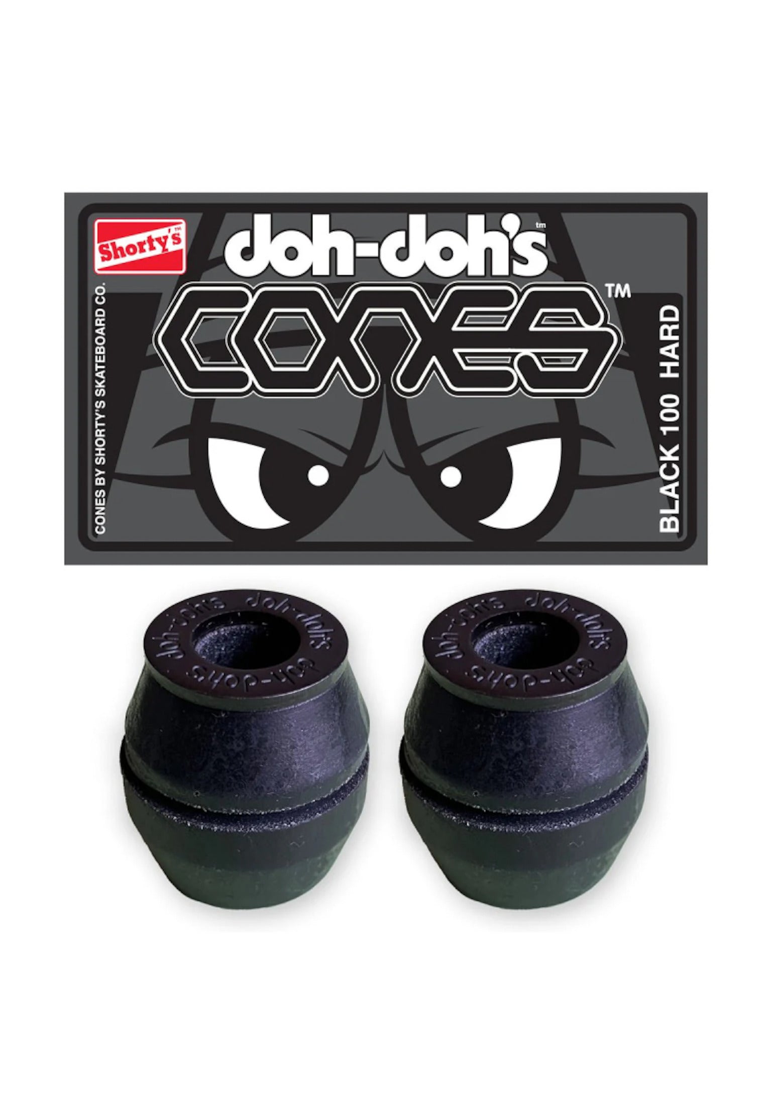 Cones 100 black - Set black Vorderansicht