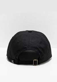 Monster Unstructured Strapback black Rueckenansicht