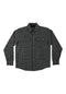 Belmont Flannel Top teal-black-grey Vorderansicht