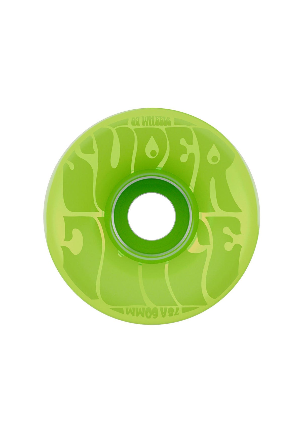 Bubble Gum Super Juice 78A transparent-green Vorderansicht