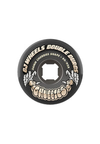Double Duro Chubbies 99A/95A transparent-black Vorderansicht