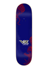 McCoy Battle VX white-blue Rueckenansicht