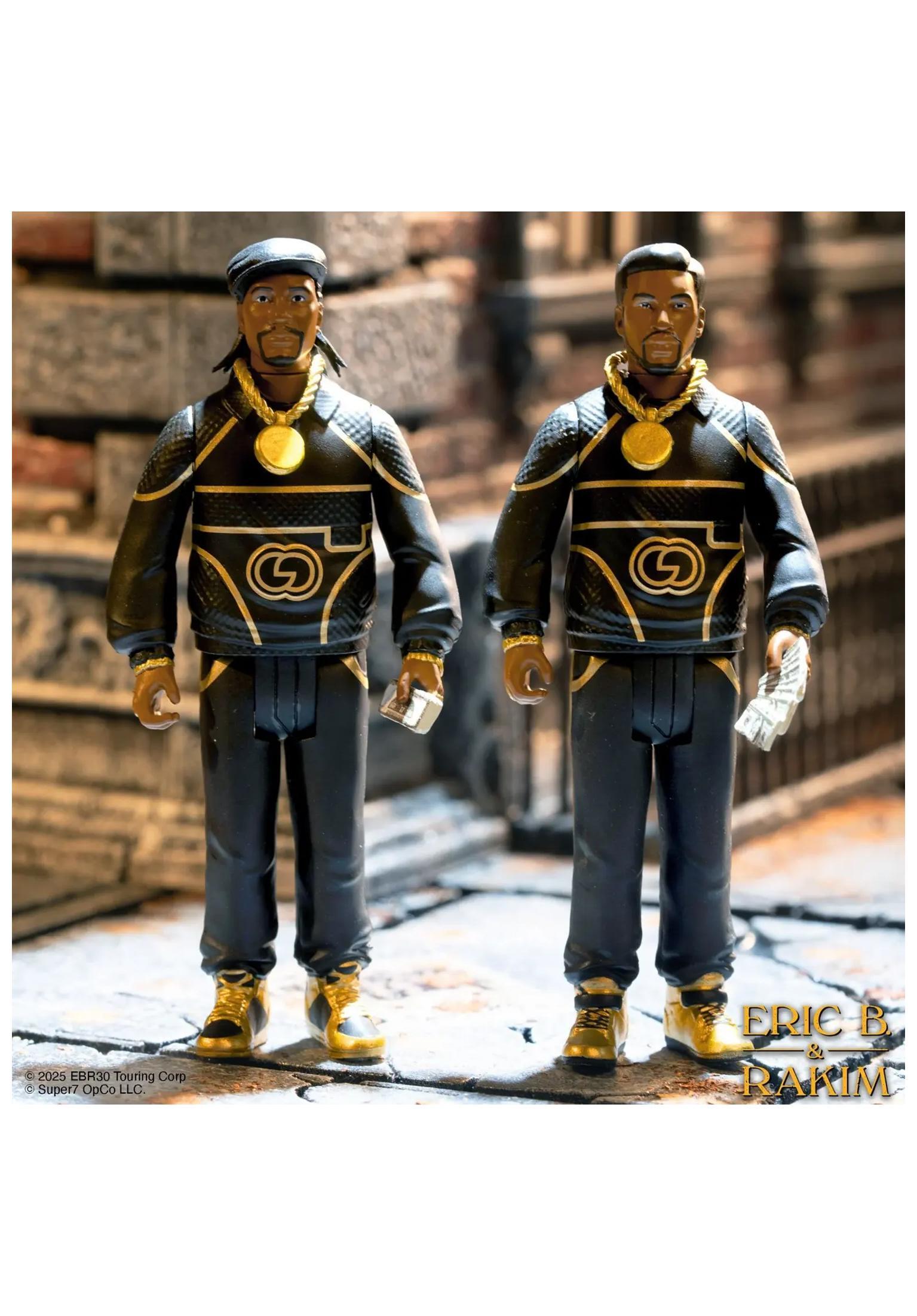Eric B. & Rakim ReAction Figures Wave 02 - Leader multicolored Rueckenansicht