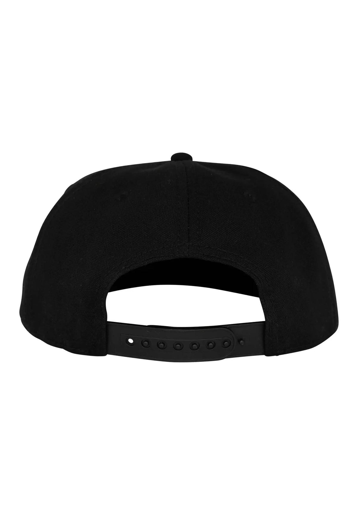 Built To Grind Span 5-Panel Unstructured Snapback black Rueckenansicht