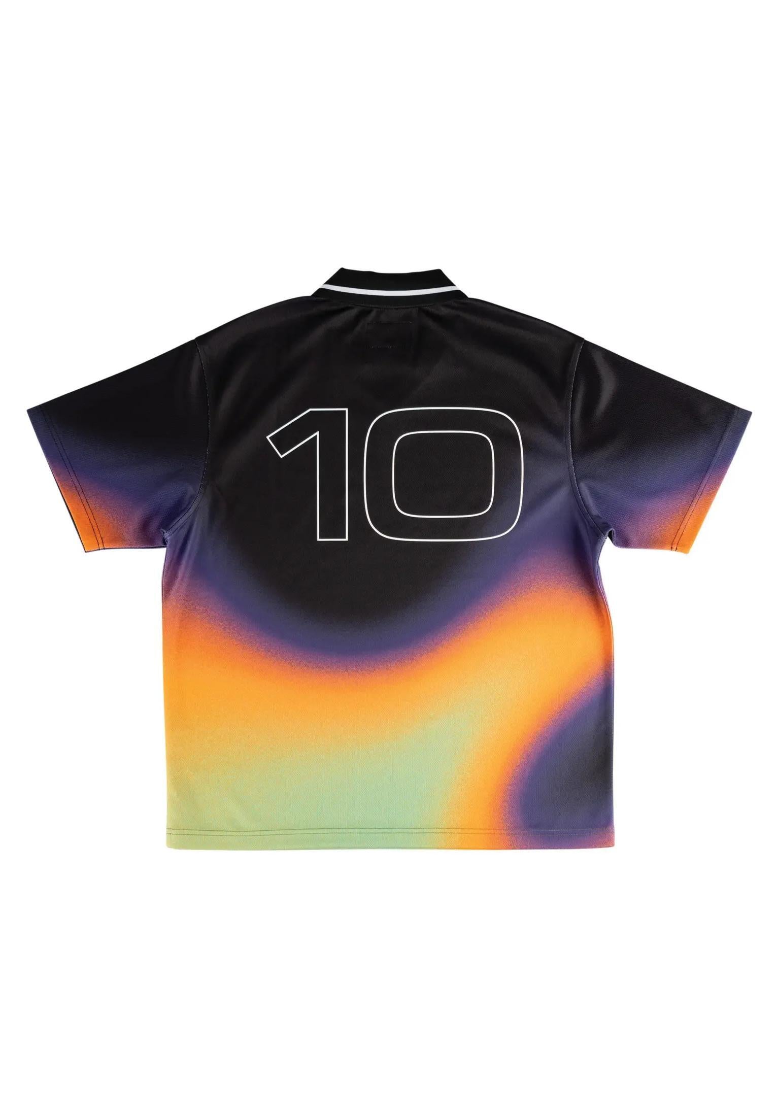 Nova Micromesh Soccer Jersey black Rueckenansicht