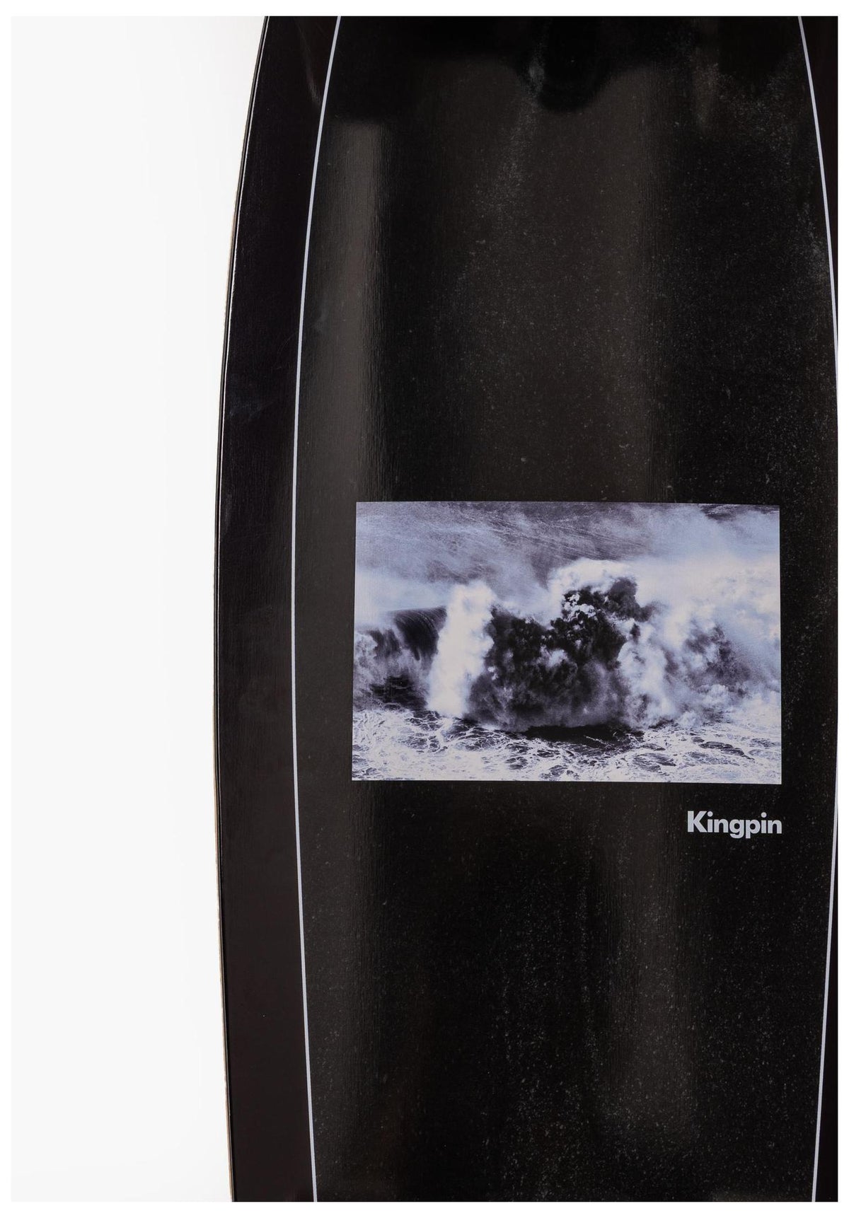Surf Skate Wave black Oberansicht