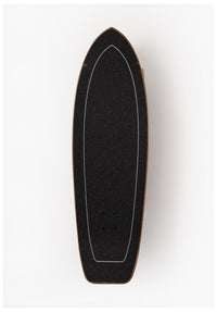 Surf Skate Wave black Rueckenansicht