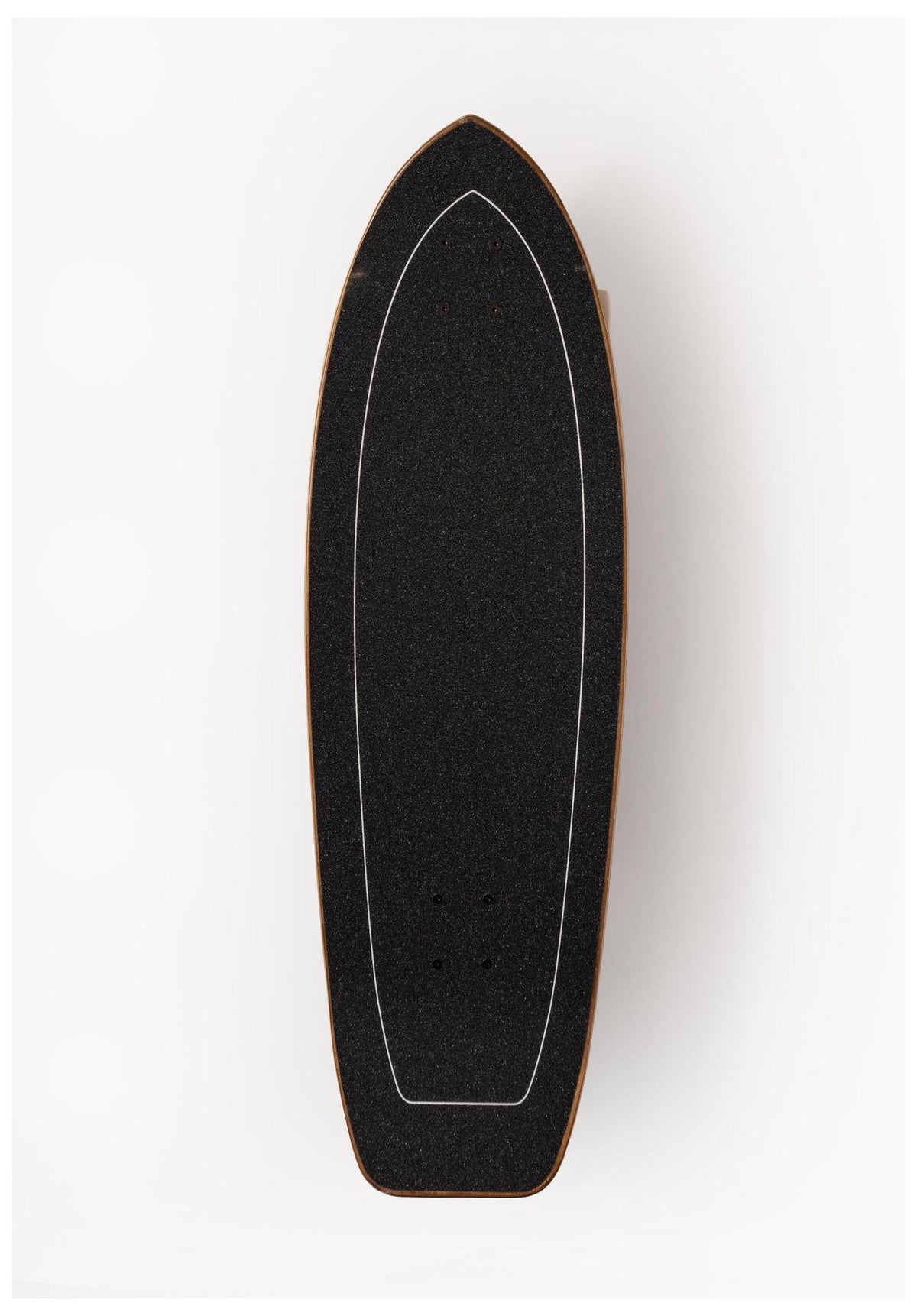 Surf Skate Wave black Vorderansicht