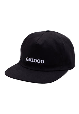 Mini OG Logo 5-Panel Polo Snapback Unstructured black Vorderansicht