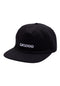 Mini OG Logo 5-Panel Polo Snapback Unstructured black Vorderansicht