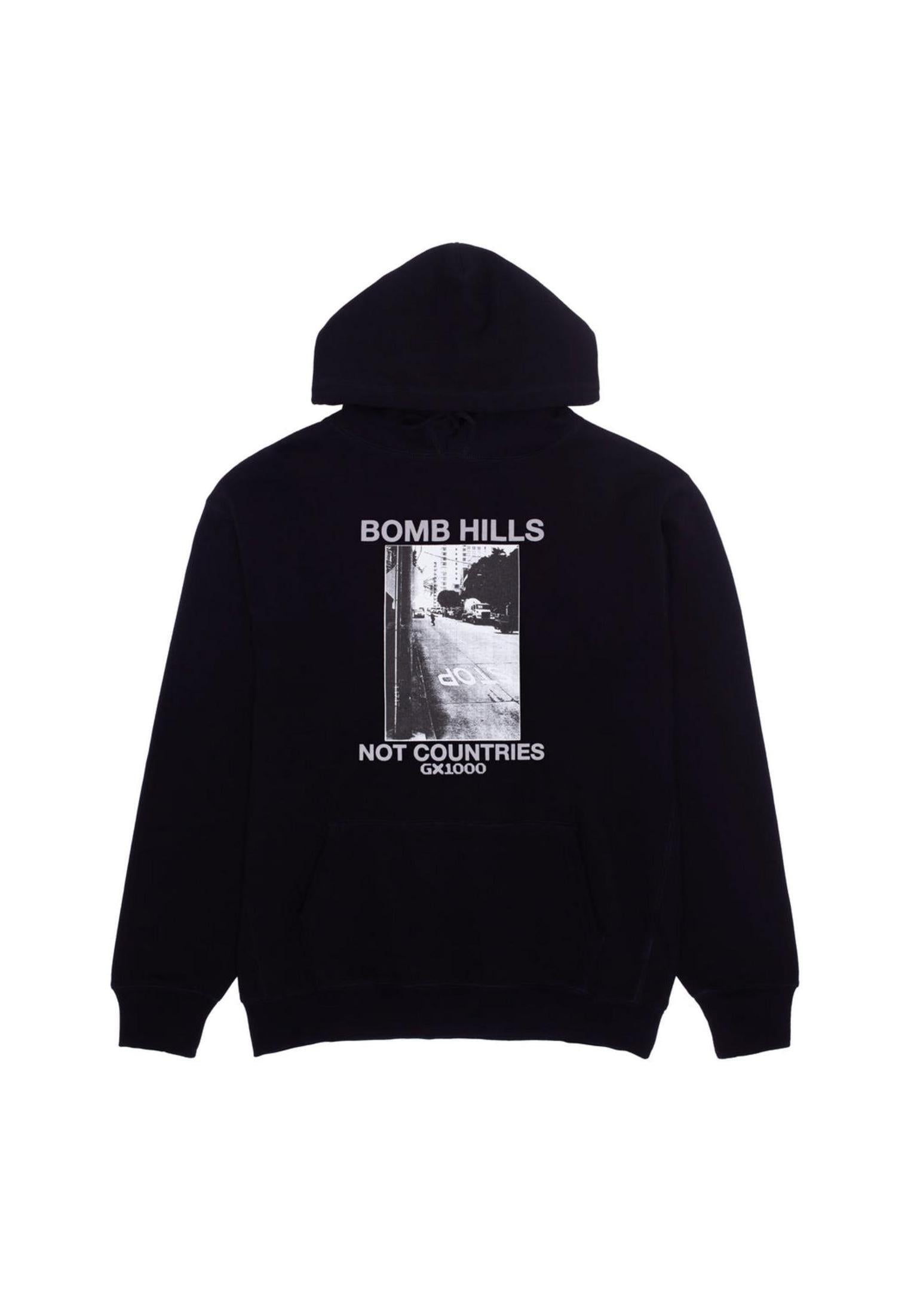 Bomb Hills Not Countries black-grey Vorderansicht