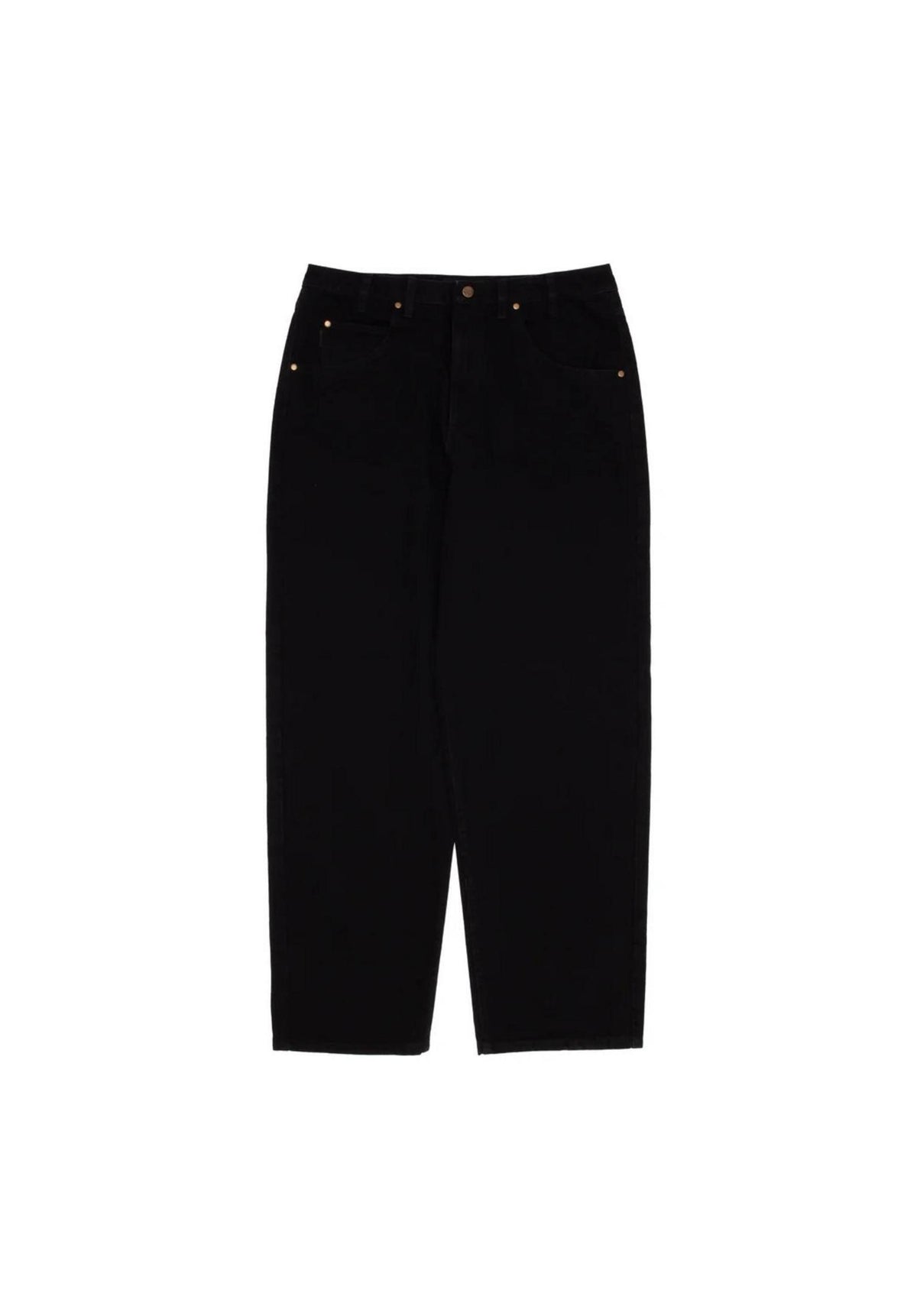 Baggy blackdenim Vorderansicht