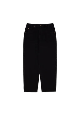Baggy blackdenim Vorderansicht