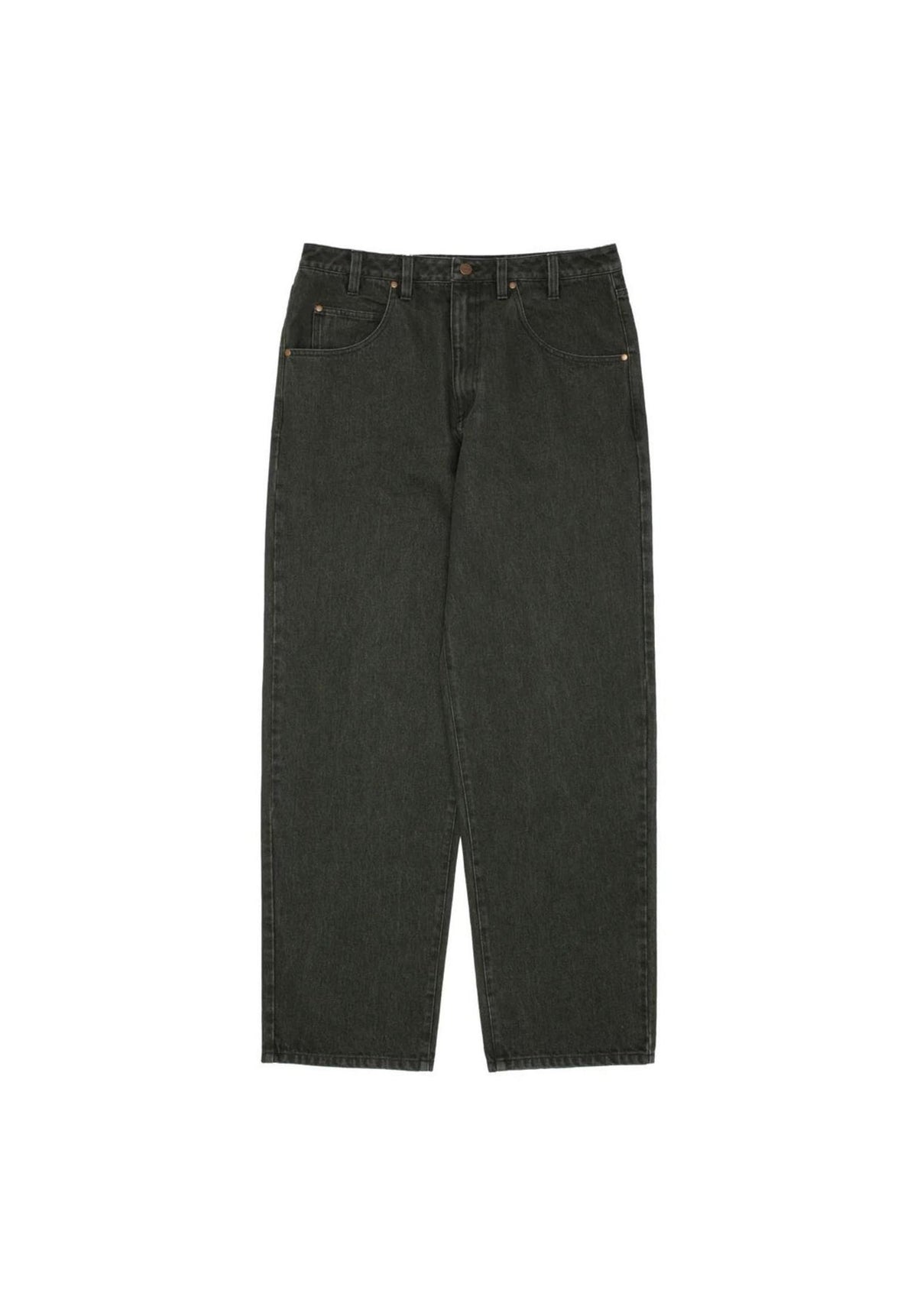 Baggy greendenim Vorderansicht