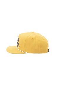 Olde Mixed Unstructured Snapback goldenbrown Rueckenansicht