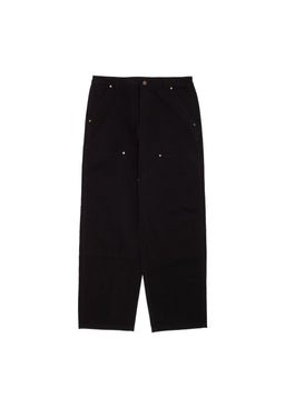 Double Knee black-twill Vorderansicht