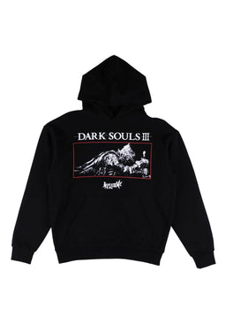 x Dark Souls Cinder Enzyme-washed Boxy black Vorderansicht