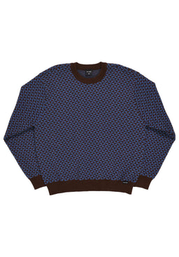 Trig Knit Heavyweight blue Vorderansicht