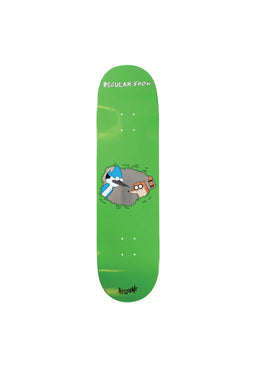 X Regular Show Shrub on Popsicle green - silver foi Vorderansicht