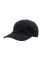 Tag Hat 6-Panel Unstructured Strapback black-washed Vorderansicht