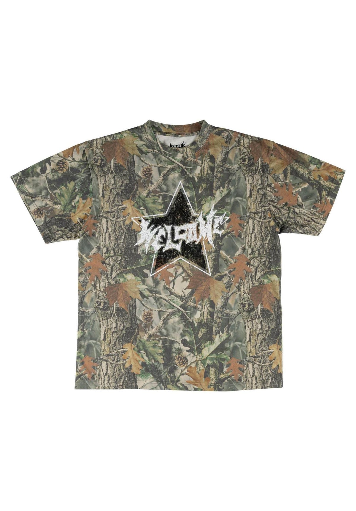 Allstar Boxy Printed Enzyme-washed camo Vorderansicht