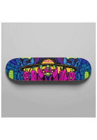Lizard People Longboy multicolored Vorderansicht