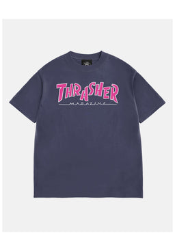 Parra Mag vintage-navy Vorderansicht