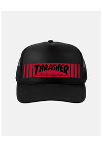 Bar Trucker Snapback black Vorderansicht