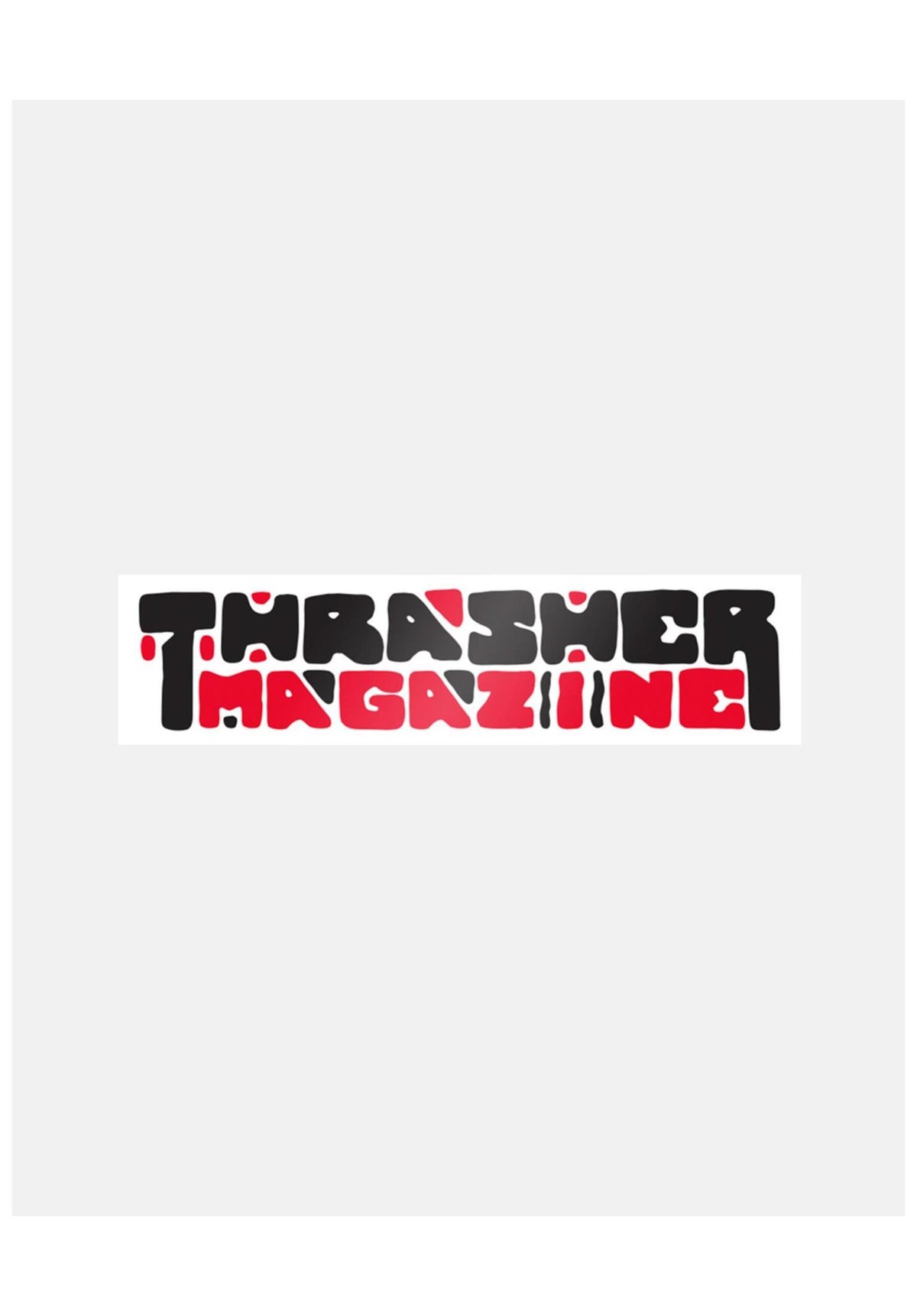 Blocks 4x1 Sticker white-red Vorderansicht