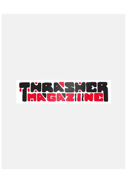 Blocks 4x1 Sticker white-red Vorderansicht