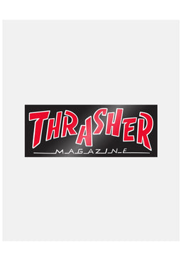 Parra Mag 6x2,375 Sticker black Vorderansicht