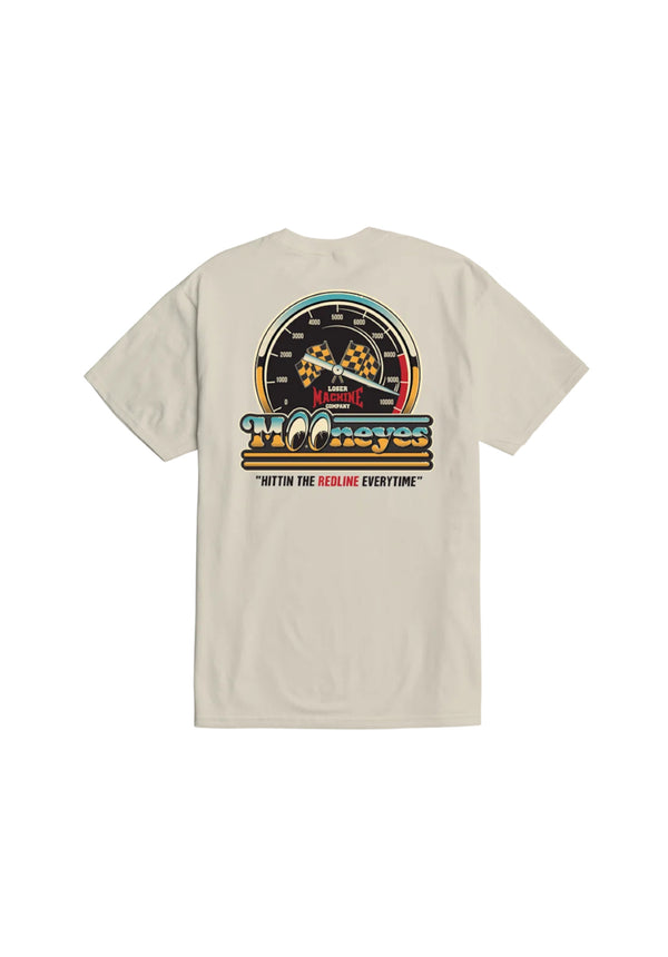 x Mooneyes Redline cream Vorderansicht
