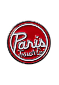 Dot Logo 1 Enamel Pin red Vorderansicht