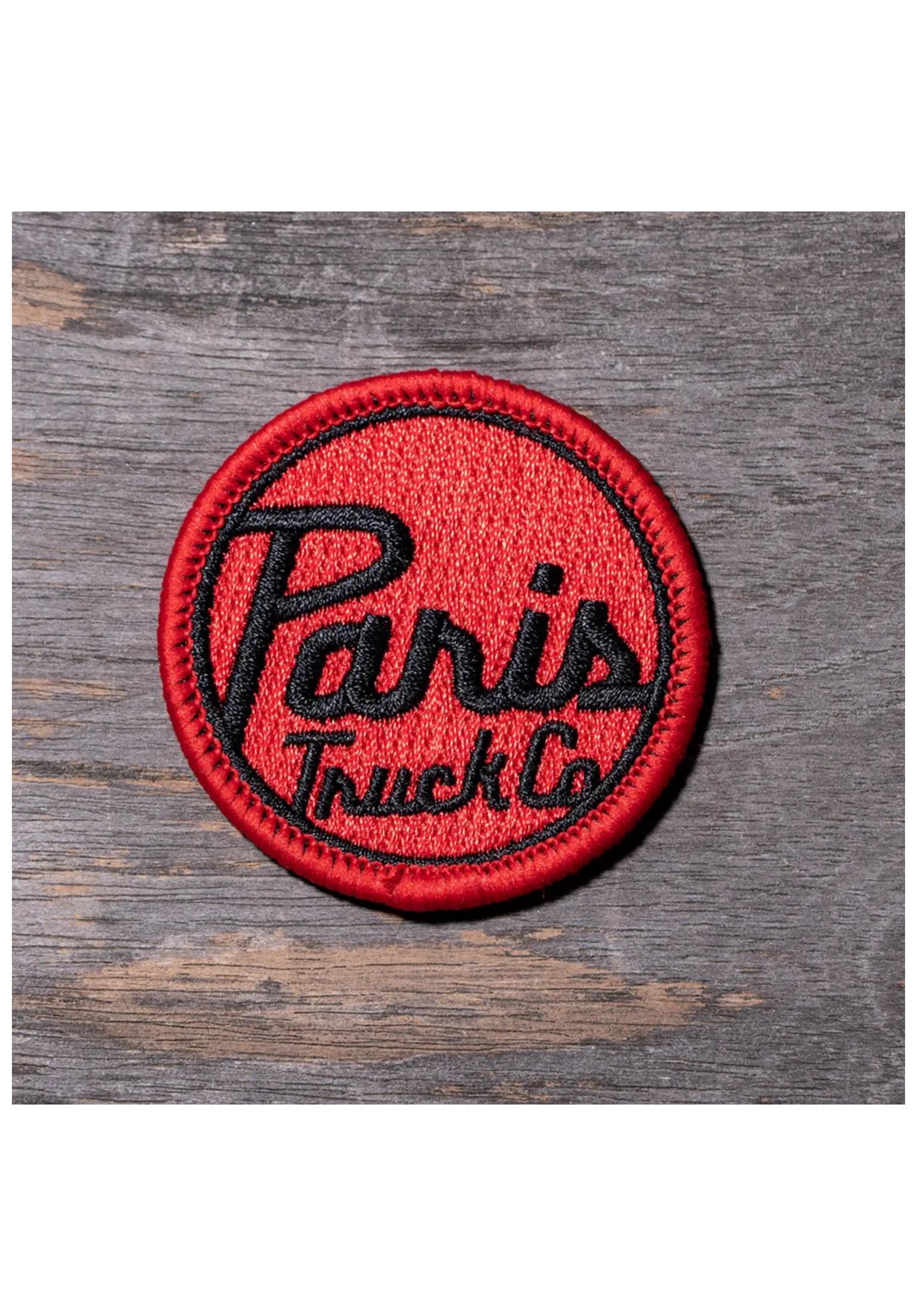 Dot Logo 2 Small Patch red Vorderansicht
