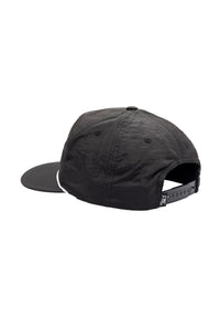 Winston 5-Panel Nylon Unstructured Snapback black Closeup1