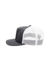 Clasico FlexFit Trucker Snapback navy-white Closeup1