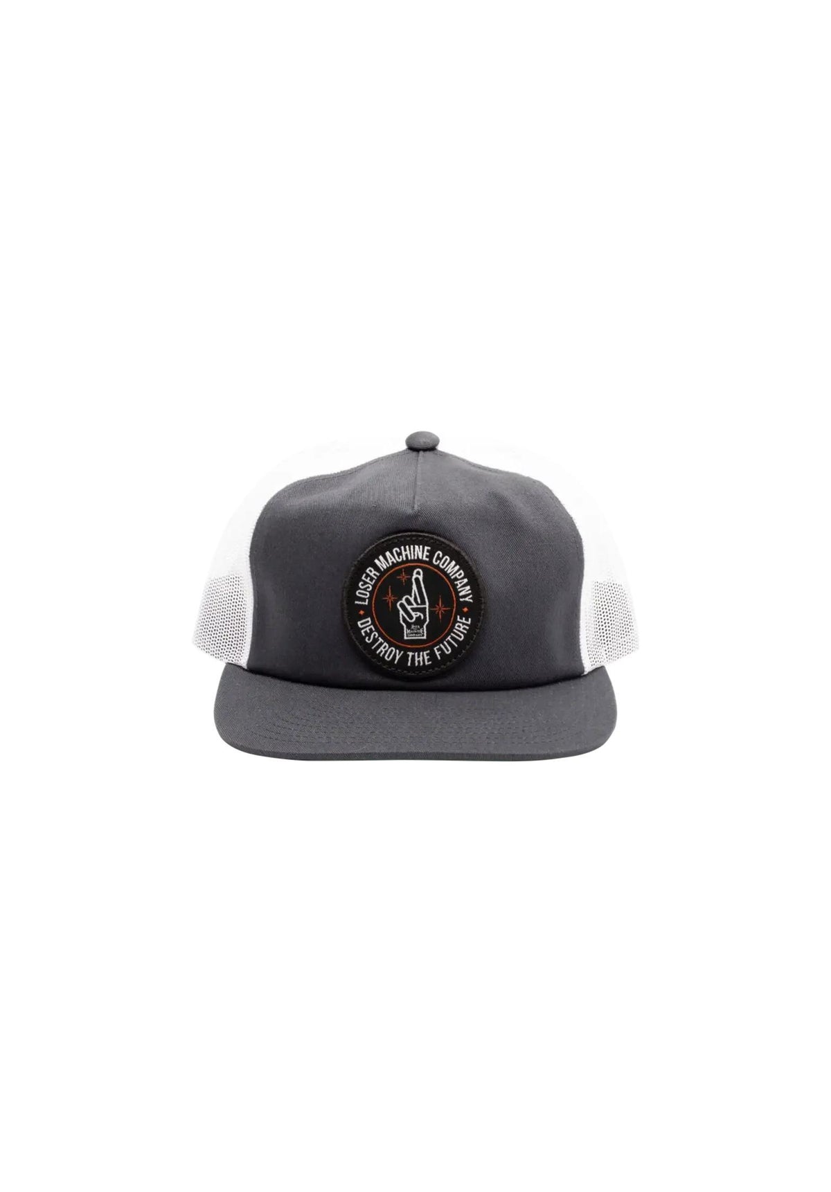 Clasico FlexFit Trucker Snapback navy-white Closeup2