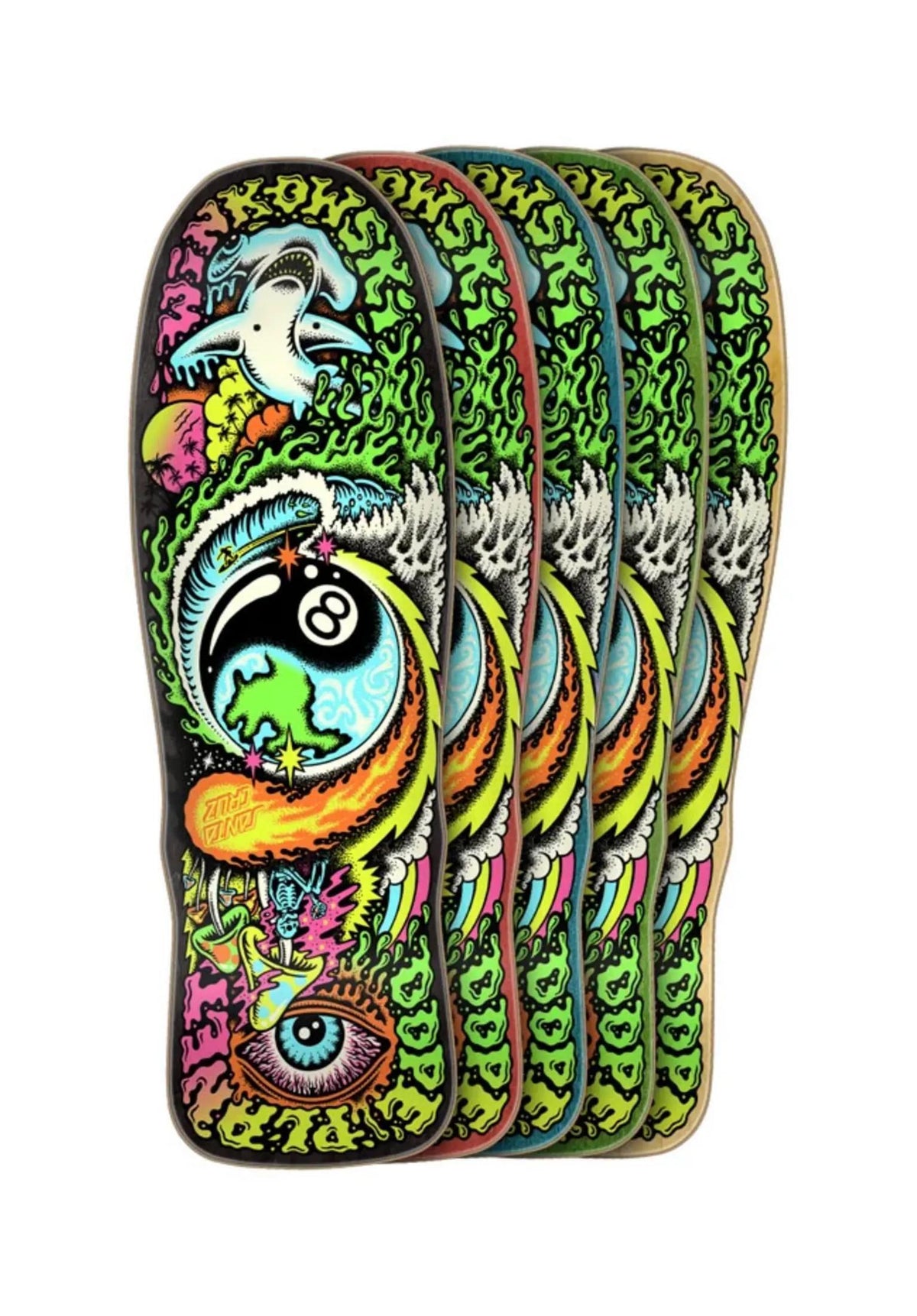 Winkowski Dope Planet Micro Freaks multicolored Vorderansicht