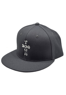 Cross Letters Snapback black Vorderansicht