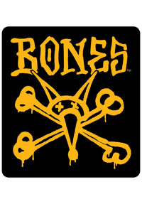 Vata Rat 4 Sticker black-orange Vorderansicht