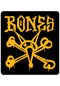 Vata Rat 4 Sticker black-orange Vorderansicht