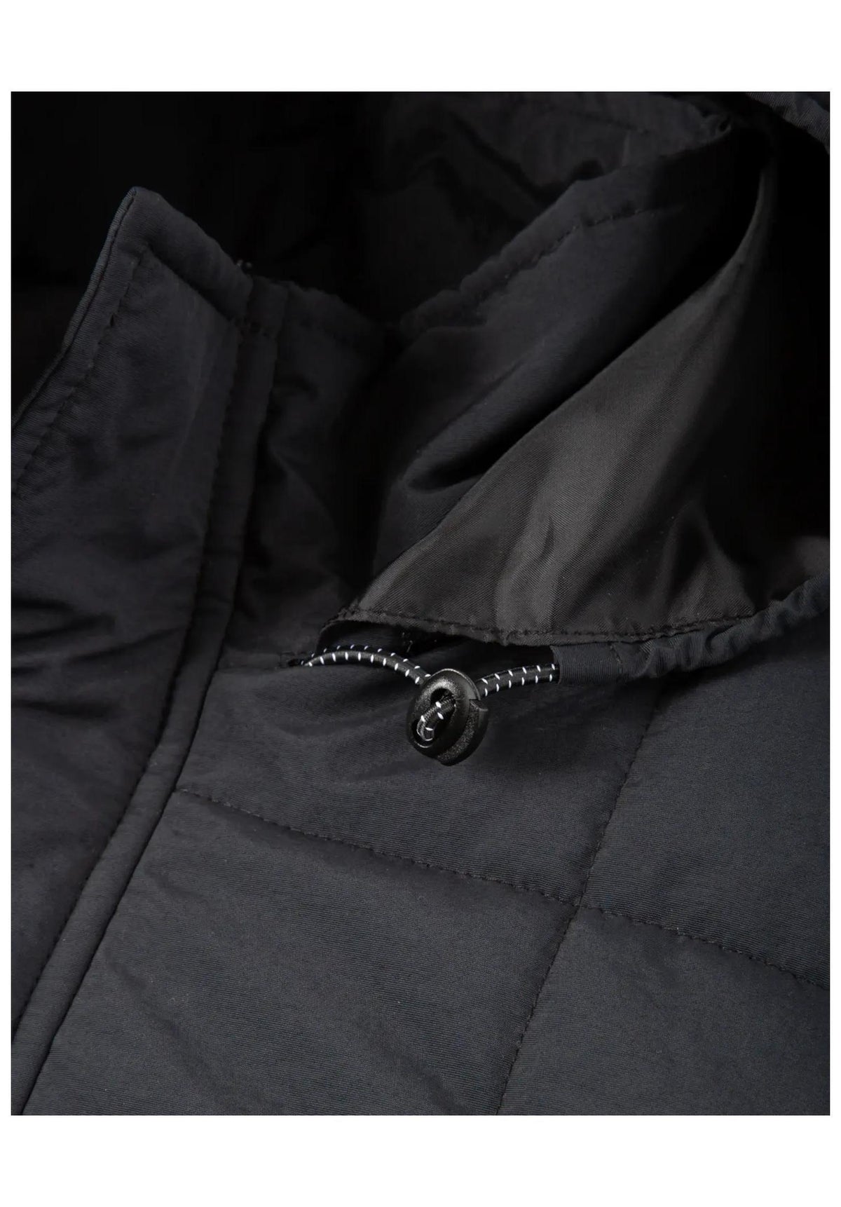 Adams Hooded black Oberansicht