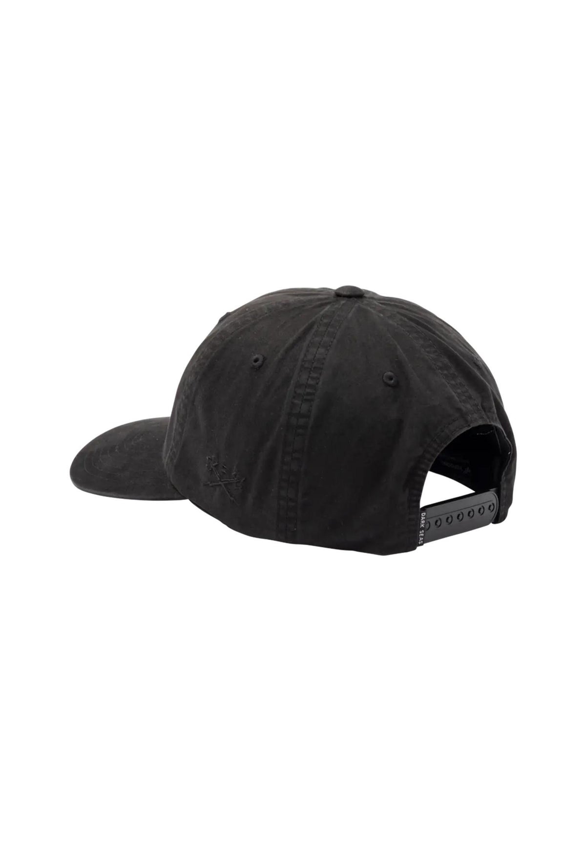 Palomar 6-Panel Washed Twill Unstructured black Closeup1