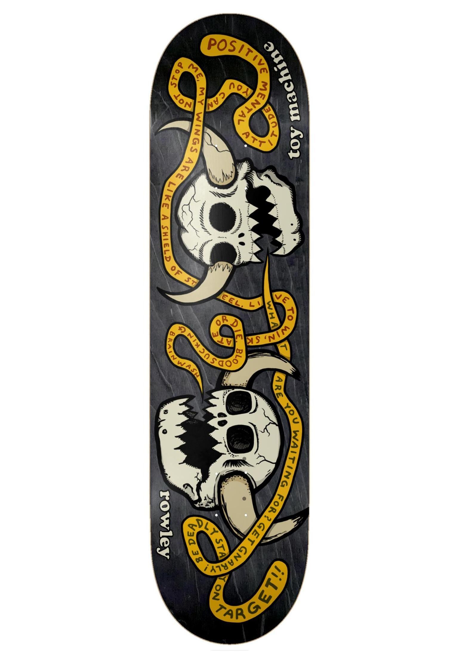 Rowley Skulls Pro various stains Rueckenansicht